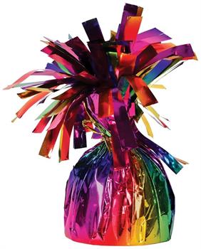 Metallic Wrapped Balloon Weight