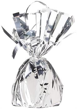 Metallic Wrapped Balloon Weight