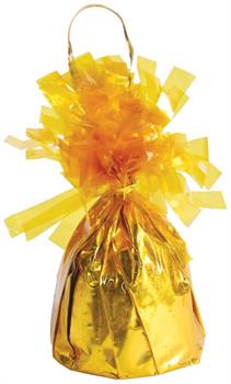 Metallic Wrapped Balloon Weight