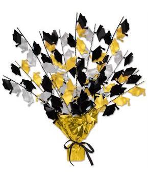 Graduate Cap Gleam 'N Burst Centerpiece