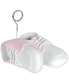 Baby Shoes Photo/Balloon Holder