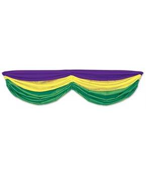 Mardi Gras Fabric Bunting