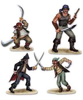 Dueling Pirate & Bandit Props