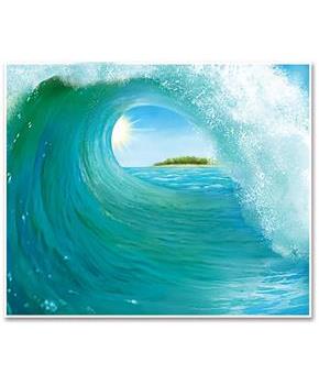 Surf Wave Insta-Mural