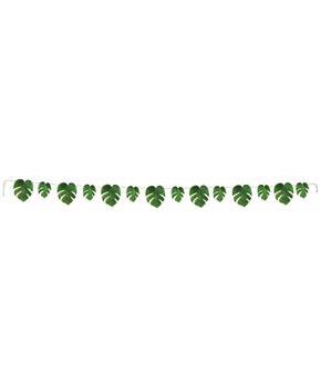 Fabric Tropical Palm Leaves Streamer