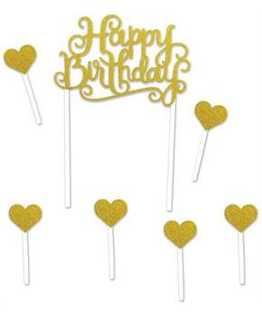 Happy Birthday Cake Topper