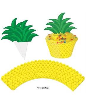 Pineapple Cupcake Wrappers