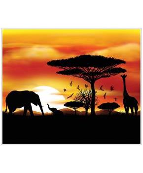 Safari Insta-Mural