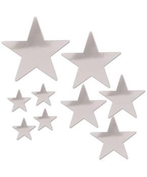 Pkgd Foil Star Cutouts