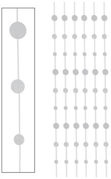 Glittered Dot Stringers