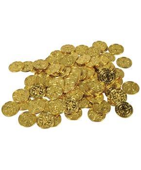 Plastic Pirate Coins