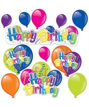Happy Birthday Cutouts