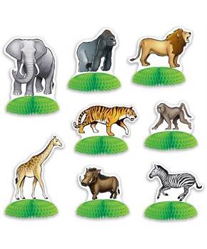 Jungle Safari Animal Mini Centerpieces