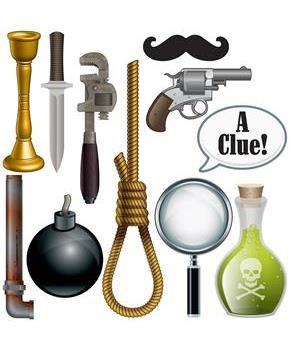 Murder Mystery Photo Fun Signs