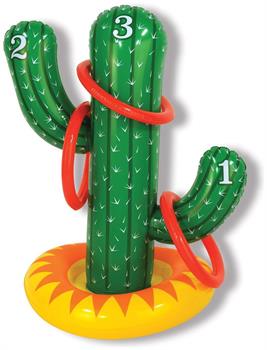Inflatable Cactus Ring Toss