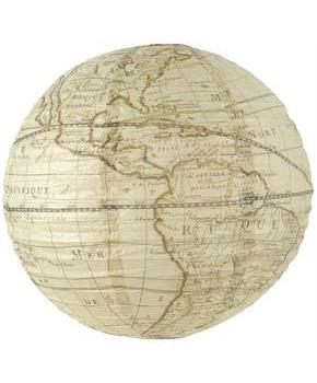 Around The World Paper Lantern