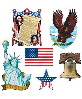 Patriotic Cutouts
