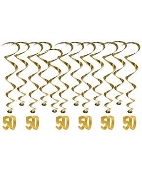 "50th" Anniversary Whirls