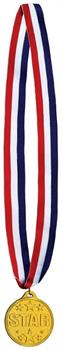 Star Medal w/Ribbon