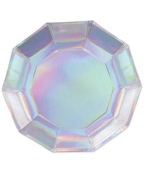 Iridescent Decagon Plates