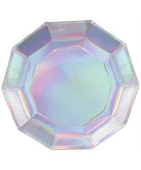 Iridescent Decagon Plates