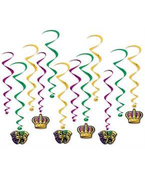 Mardi Gras Whirls