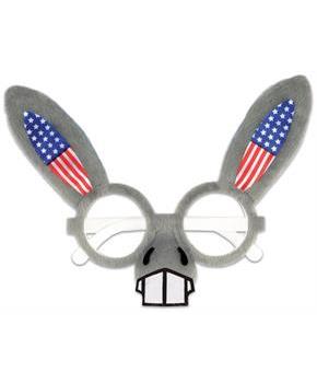 Patriotic Donkey Glasses