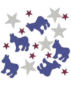 Democratic Deluxe Sparkle Confetti