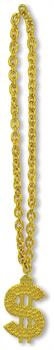 Gold Chain Beads w/"" Medallion