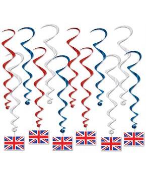British Flag Whirls
