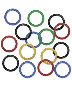 Sports Party Rings Dlx Sparkle Confetti