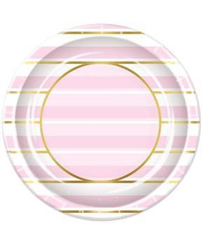 Striped Plates