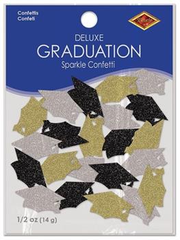 Graduation Deluxe Sparkle Confetti