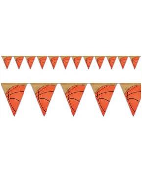Basketball Pennant Banner