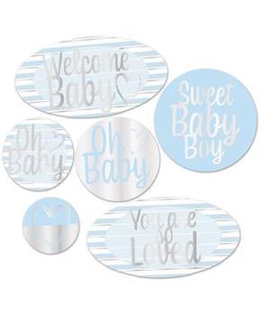Foil Welcome Baby Cutouts