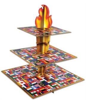 Torch Cupcake Stand