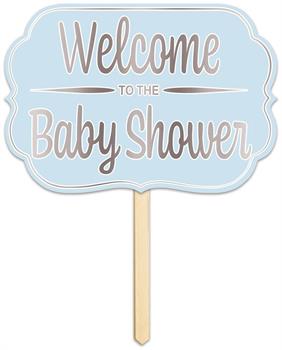 Foil Welcome ToThe Baby Shower Yard Sign