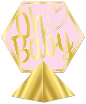 3-D Foil Oh Baby Centerpiece
