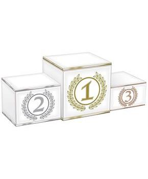3-D Podium Centerpiece
