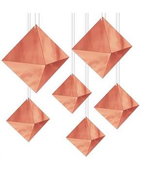 3-D Foil Diamonds