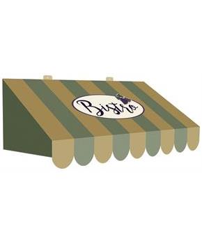 3-D Italian Awning Wall Decoration