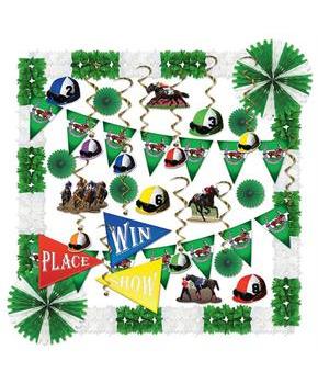 Horse Racing Decorating Kit