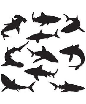 Shark Silhouettes