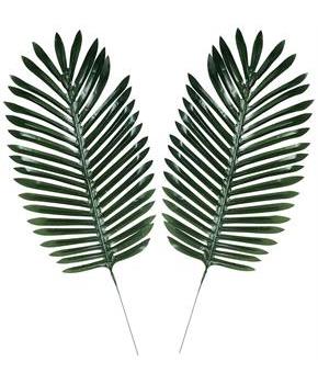Fabric Fern Palm Leaves
