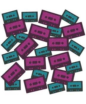 Cassette Tape Deluxe Sparkle Confetti