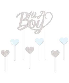 It's A Boy Cake Topper