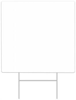 Plastic "Blank" Yard Sign