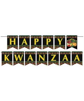 Happy Kwanzaa Streamer