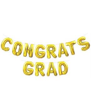 Congrats Grad Balloon Streamer