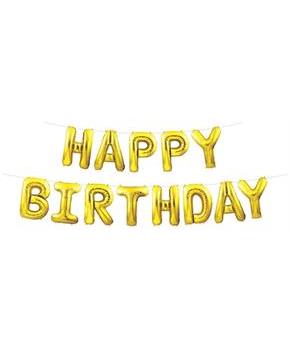 Happy Birthday Balloon Streamer